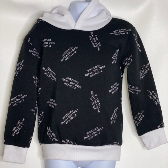 Steve’s Jeans kids social distance hoodie Sz 4 - Picture 1 of 3